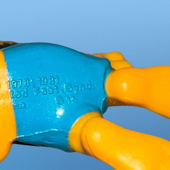 Vintage 1981 Garfield the Cat & Odie Scooter Figure 2” - Picture 6 of 6